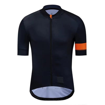 MTB Kurzarm-Radtrikot mit Reißverschluss – schnell trocknendes Material, atmungsaktives Material & elastisch