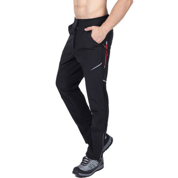 Gefütterte MTB-Winterhose – windabweisend, warm, wasserabweisend, reflektierend