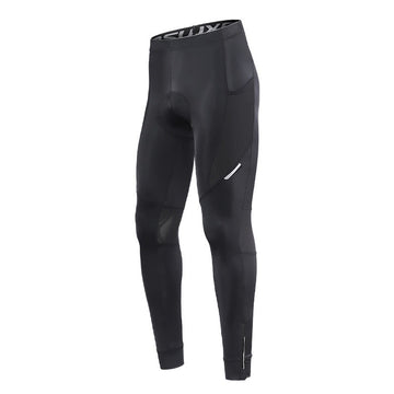 atmungsaktives Materiale & abriebfeste Fahrradhose lang mit Sitzpolster – elastisch