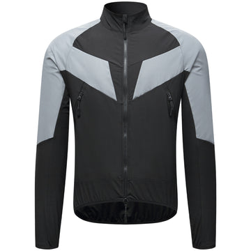 windabweisende & Wasserabweisende MTB Reflektor-Jacke – atmungsaktives Material & Hoch Sichtbar