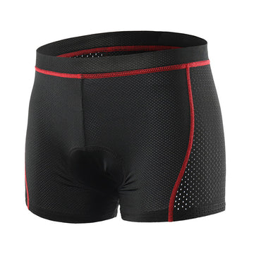 atmungsaktives Materiale & schnell trocknendes Materiale Fahrrad-Unterhose mit extra dickem Gel-Sitzpolster