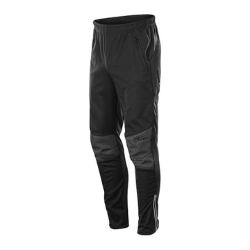 Wärmende & atmungsaktives Materiale Fahrrad-Winterhose mit Fleecefutter – Wind- & wasserabweisend