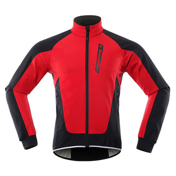 Leichte & windabweisende Thermo-Fahrradjacke – wasserabweisend, atmungsaktives Material & Reflektierend