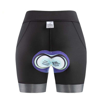 Damen Fahrradunterhose – hochelastisch, atmungsaktives Material & mit Sitzpolster