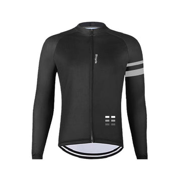 atmungsaktives Materiales Langarm Fahrradtrikot – Schnell trocknend, Reflektierend & Elastisch