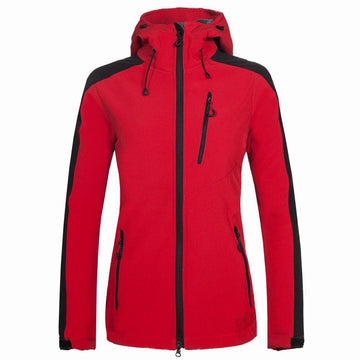 Damen Softshell Fahrradjacke – windabweisend, warm und wasserabweisend