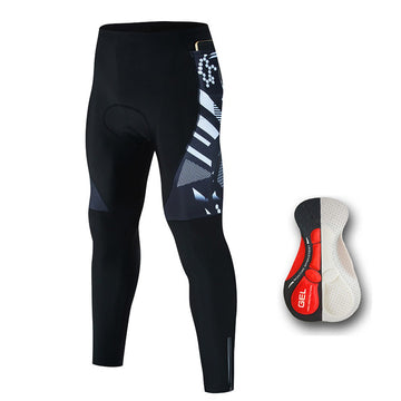 Herren Radhose mit Sitzpolster – atmungsaktives Material, Schnell Trocknend & Mit Taschen