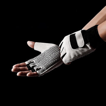 Halbfinger-Radhandschuhe – rutschfest & atmungsaktives Material