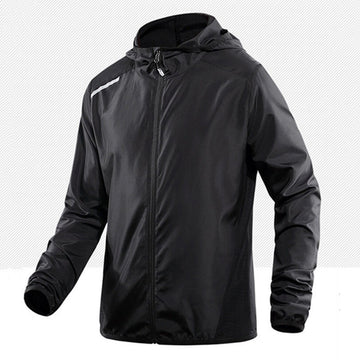atmungsaktives Materiale & schnell trocknendes Materiale Fahrrad-Sonnenschutzjacke – Wasserabweisend