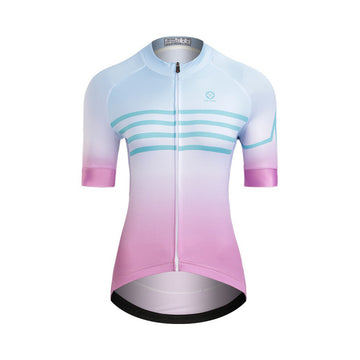 Damen Leichtes Kurzarm-Radtrikot – atmungsaktives Material, Elastisch & Schnell Trocknend