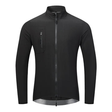 atmungsaktives Materiale & windabweisende Fahrradjacke – Leicht, Wasserabweisend & Reflektierend
