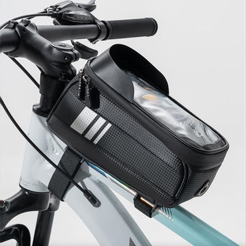 wasserabweisende & strapazierfähige Touchscreen Fahrrad-Oberrohrtasche