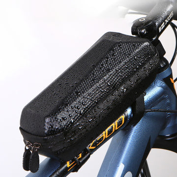wasserabweisende Oberrohrtasche mit EVA-Hartschale – PU-Fahrradtasche für MTB
