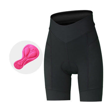 Damen Radhose kurz – atmungsaktives Material, figurformend & mit Sitzpolster