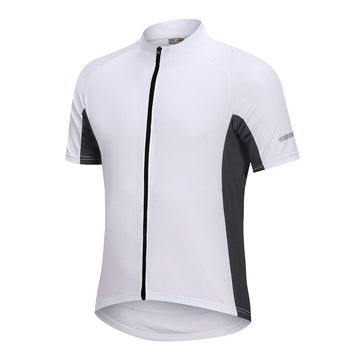 MTB Kurzarm-Radtrikot mit Reißverschluss – atmungsaktives Material, schnell trocknendes Material & rutschfest