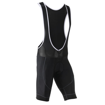 Radhose mit Trägern und Sitzpolster – atmungsaktives Material, schnell trocknendes Material & Rutschfest