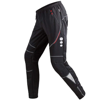 Wasserabweisende & windabweisende MTB-Winter-Radhose – Warm, atmungsaktives Material & Reflektierend
