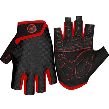 Elastische & atmungsaktives Materiale MTB Halbfinger-Handschuhe – Schnell trocknend