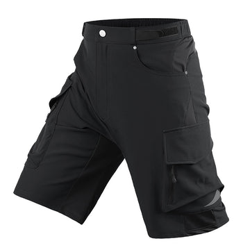 Herren MTB Fahrradhose – atmungsaktives Material, Wasserabweisend & mit Mehreren Taschen