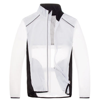 Leichte & windabweisende Fahrradjacke – wasserabweisend, atmungsaktives Material