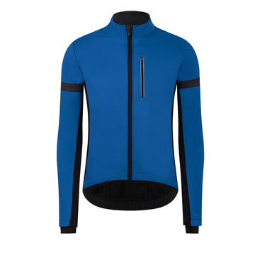 Wasser- & windabweisende MTB-Fleecejacke mit Reißverschluss – Warm, funktional & reflektierend