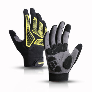 Rutschfeste Touchscreen MTB Langfinger-Handschuhe – atmungsaktives Material & Verschleißfest