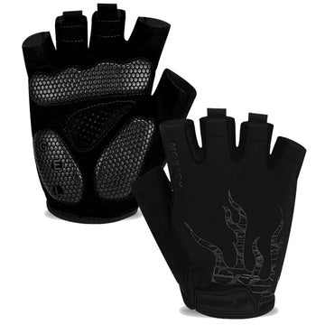 atmungsaktives Materiale MTB Halbfinger-Handschuhe – Schnell trocknend & bequeme Passform