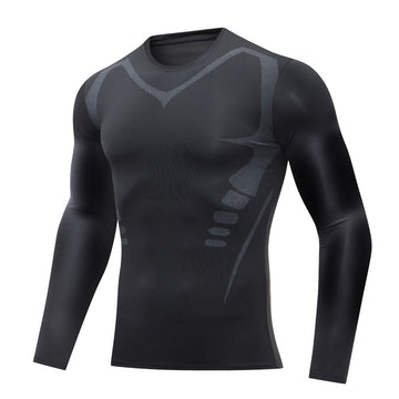 atmungsaktives Materiales Langarm MTB-Funktionsshirt – Elastisch & Schnell trocknend