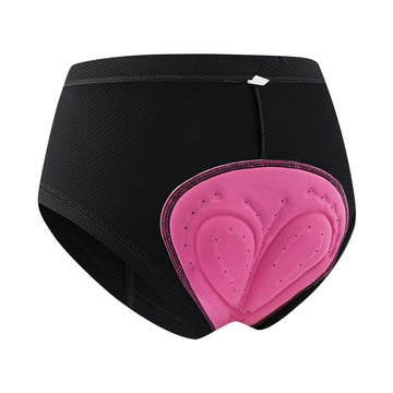 Damen Radhose Unterwäsche mit Sitzpolster – atmungsaktives Materiale, hochelastische Fahrradhose