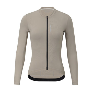 Damen atmungsaktives Materiales Langarm-Radtrikot – Schnell trocknend & Reflektierend