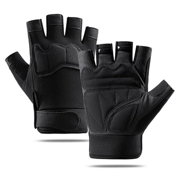 MTB Halbfinger-Handschuhe – Rutschfest, atmungsaktives Material