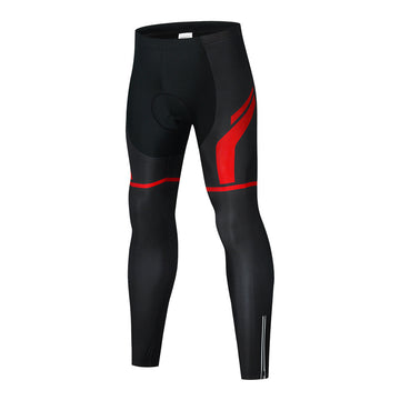 Elastische & atmungsaktives Materiale Radhose lang mit Gel-Sitzpolster – Feuchtigkeitsableitend