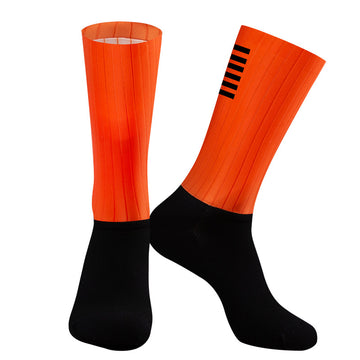 atmungsaktives Materiale & rutschfeste Fahrradsocken – Hoch elastische MTB Rennrad Radsport Socken