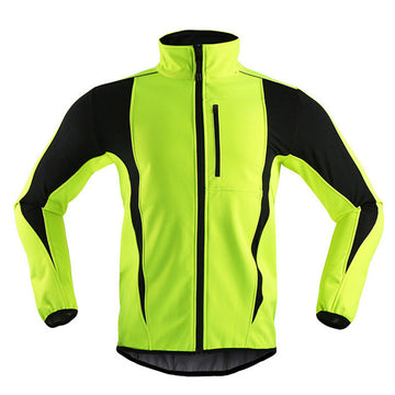 Wasserabweisende & windabweisende Thermo-Fahrradjacke für Herren – atmungsaktives Material & Warm gefüttert