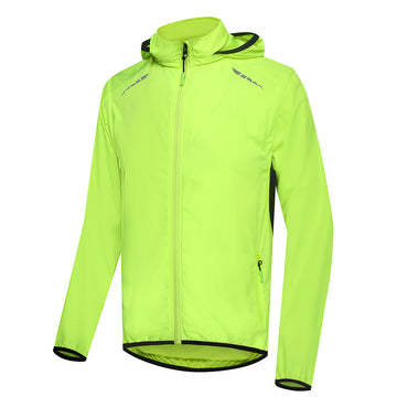 2-in-1 Fahrradjacke Herren – Abnehmbare Ärmel, windabweisend & Wasserabweisend, Reflektierend