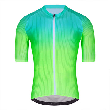 Herren MTB Radtrikot – Kurzarm, atmungsaktives Material & schnell trocknendes Material mit Reißverschluss