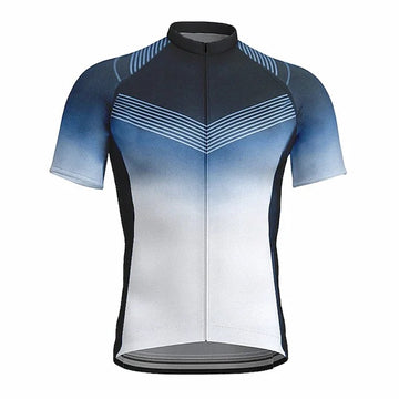 Herren Radtrikot Kurzarm – atmungsaktives Material, schnell trocknendes Material & reflektierend