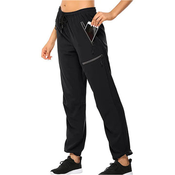 Damen Fahrradhose lang – leicht, atmungsaktives Material & schnell trocknendes Material mit Stretchkomfort