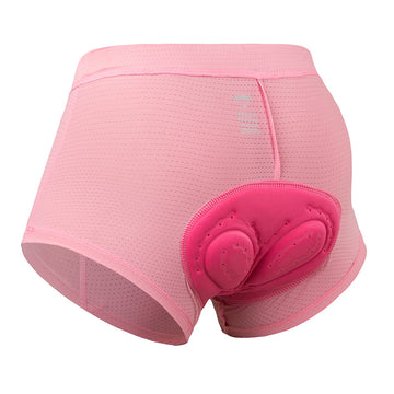 Damen Radhose Unterziehhose mit Sitzpolster – atmungsaktives & schnell trocknendes Material
