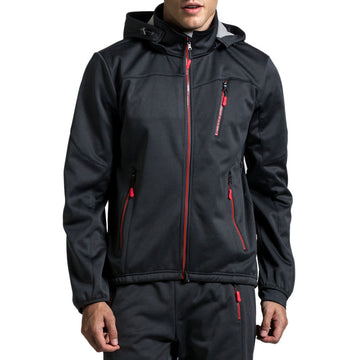 Herren windabweisende Thermo-Radjacke – Warm, wasserabweisend und atmungsaktives Material
