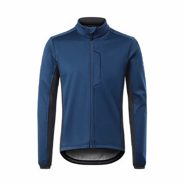Wärmende & windabweisende Fahrradjacke mit Fleece – atmungsaktives Material & Wasserabweisend
