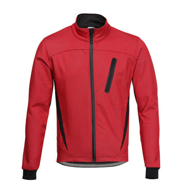 wasserabweisende & windabweisende MTB Fahrradjacke – warm gefüttert, reflektierend