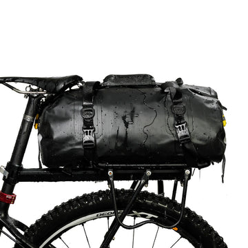 Multifunktionale wasserabweisende Fahrrad-Gepäcktasche 20L – Stylische Hinterradtasche mit Schultergurt