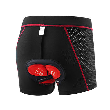 Herren Fahrradunterhose mit Sitzpolster – atmungsaktives Material & Schnell trocknend